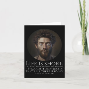 Marcus Aurelius - Livet är Kort - Stoic Philosophy