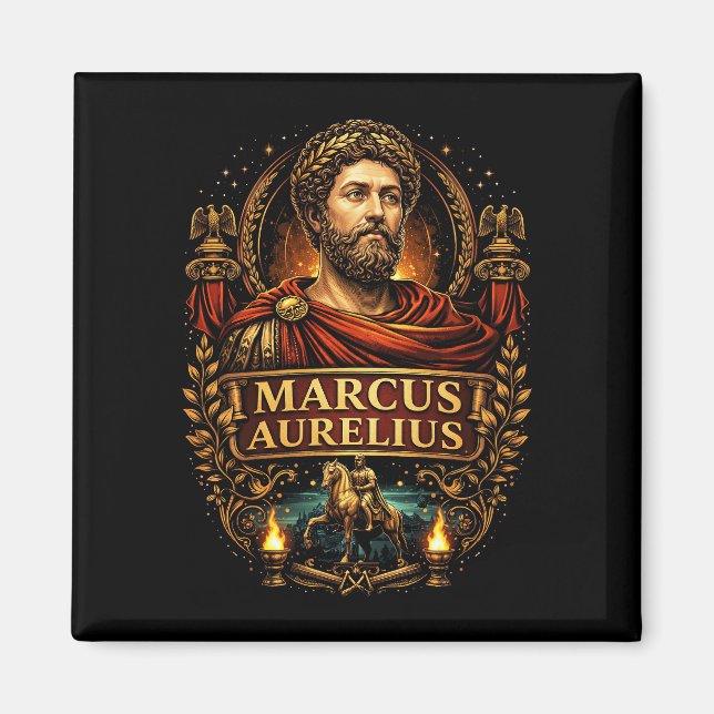 Marcus Aurelius Magnet (Framsidan)