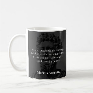 Marcus Aurelius Morgonreflektion: Gratitude of o Kaffemugg