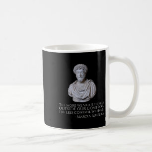 Marcus Aurelius - Motivational Stoicism Philosophy Kaffemugg