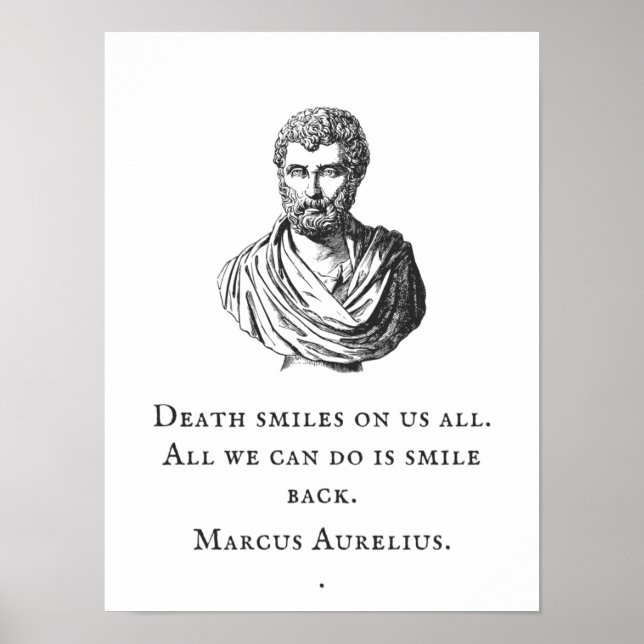 Marcus Aurelius Poster (Framsidan)