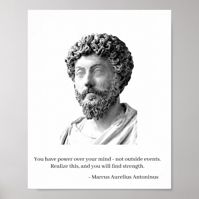 Marcus Aurelius Poster (Framsidan)