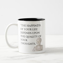 Marcus Aurelius Quote Mug Två-Tonad Mugg