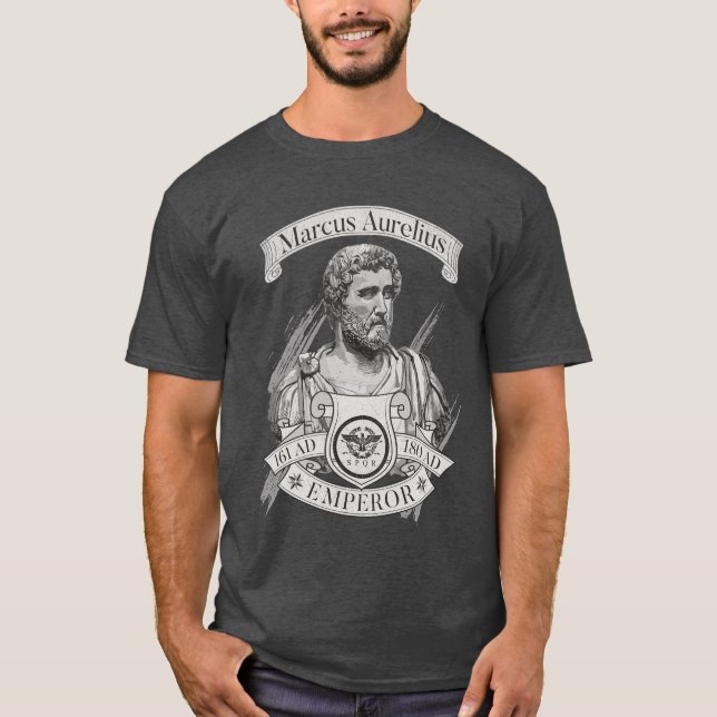 Marcus Aurelius Roman Emperor t-shirt (Framsida)