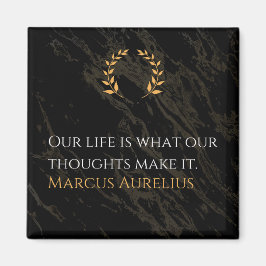 Marcus Aurelius sanning: Shaping Life Magnet