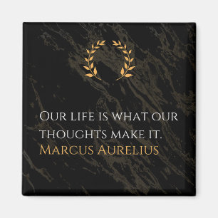 Marcus Aurelius sanning: Shaping Life Magnet