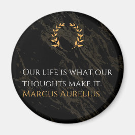 Marcus Aurelius sanning: Shaping Life Magnet