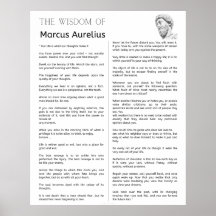 Marcus Aurelius Stoic Meditations. Wisdom of