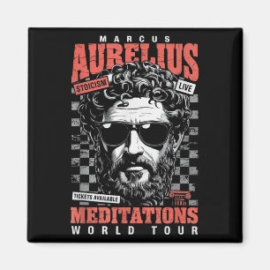 Marcus Aurelius Stoic Philosoper Quote Motivationa Magnet