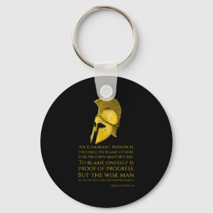 Marcus Aurelius Stoic Philosophy Quote - Roman Sto Nyckelring