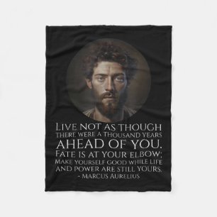 Marcus Aurelius Stoicism - Roman Stoic Philosophy Fleecefilt
