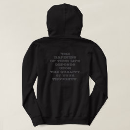 Marcus Aurelius Stoiker Citat Hoodie