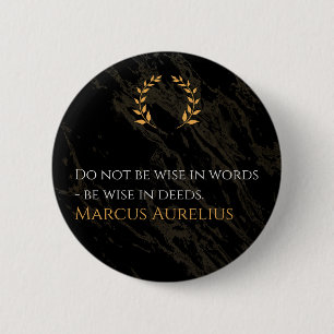 Marcus Aurelius visdom: Åtgärder talar högre än Th Knapp
