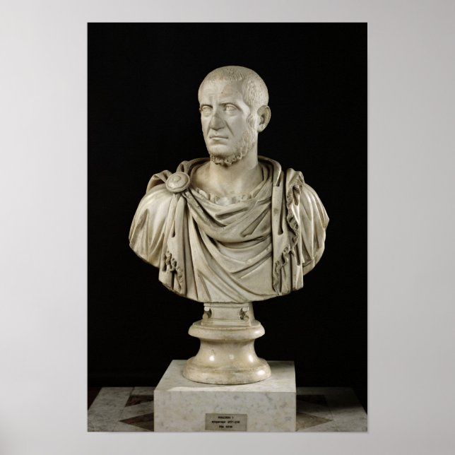 Marcus Claudius Tacitus Bust Poster (Framsidan)