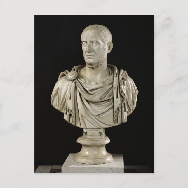 Marcus Claudius Tacitus Bust Vykort (Framsida)
