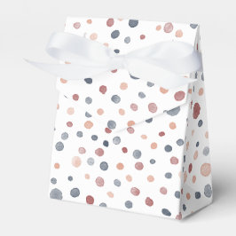 Marcus Confetti Watercolor Dots Favor Box Presentaskar