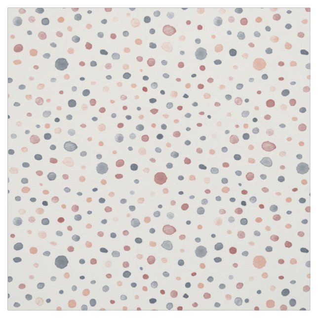 Marcus Confetti Watercolor Prickar Tyg (Provkarta)