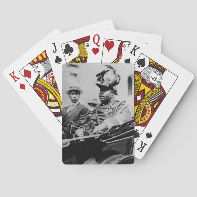 Marcus Garvey 1922 Casinokort (Baksidan)