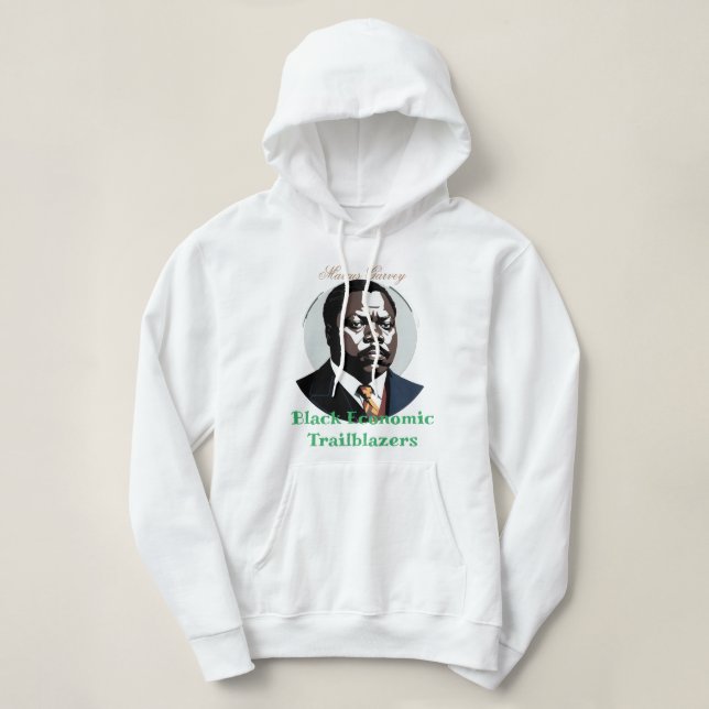 Marcus Garvey - Black Economic Trailblazers T Shirt (Design framsida)