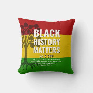 MARCUS GARVEY Black History Kudde