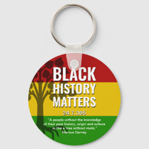 MARCUS GARVEY Black History Nyckelring