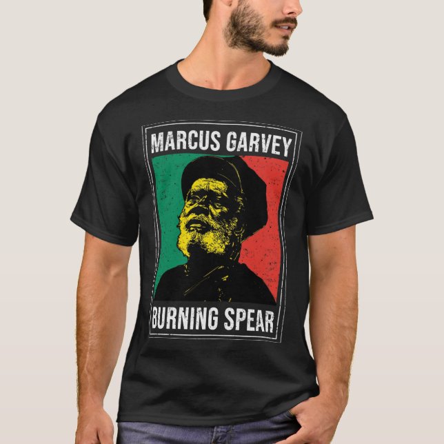 Marcus Garvey - Burning Spear  Essential  T Shirt (Framsida)