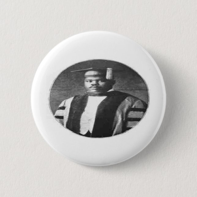 Marcus Garvey Button Knapp (Framsida)