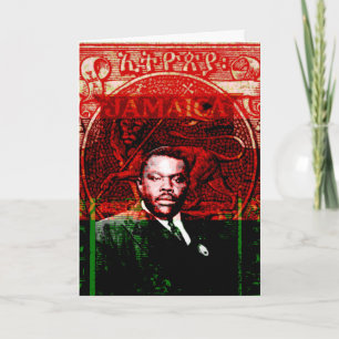Marcus Garvey Greeting Card Kort