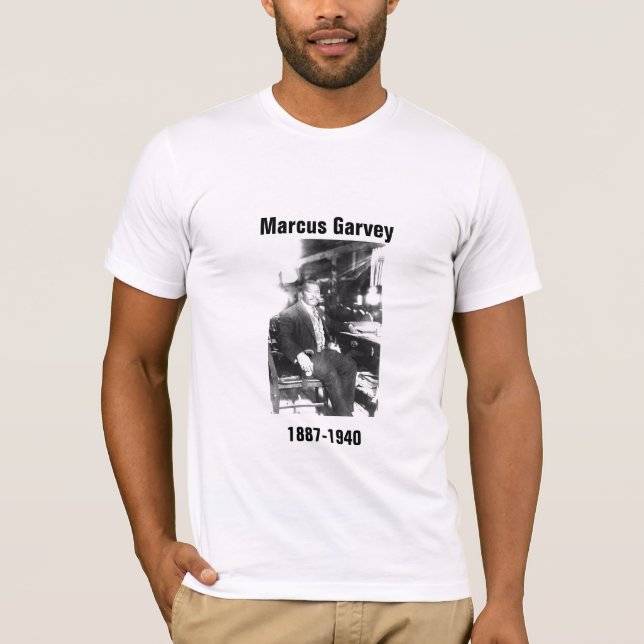 Marcus Garvey skjorta T-shirt (Framsida)