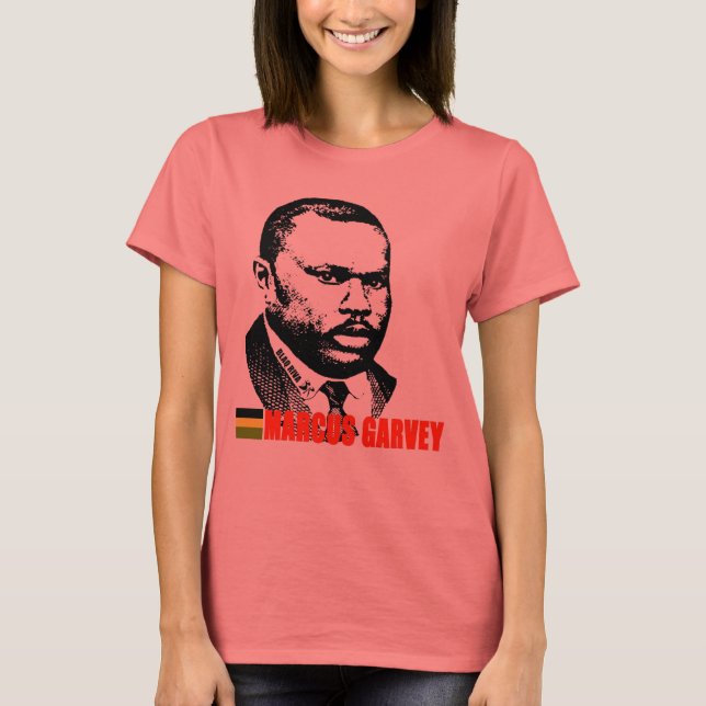 "Marcus Garvey" T-Shirt (Framsida)