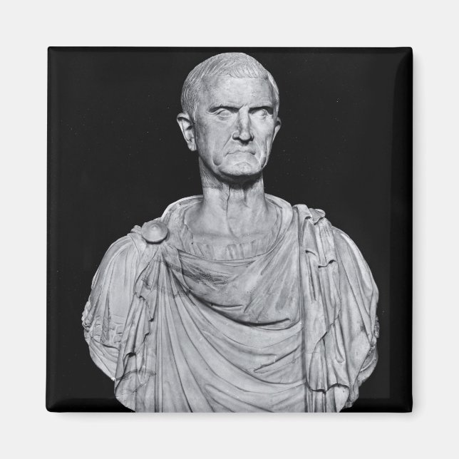 Marcus Licinius Crassus Bust Magnet (Framsidan)