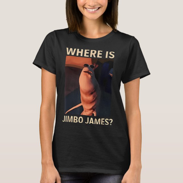 Marcus Masken Jimbo James Rolig Meme  T Shirt (Framsida)