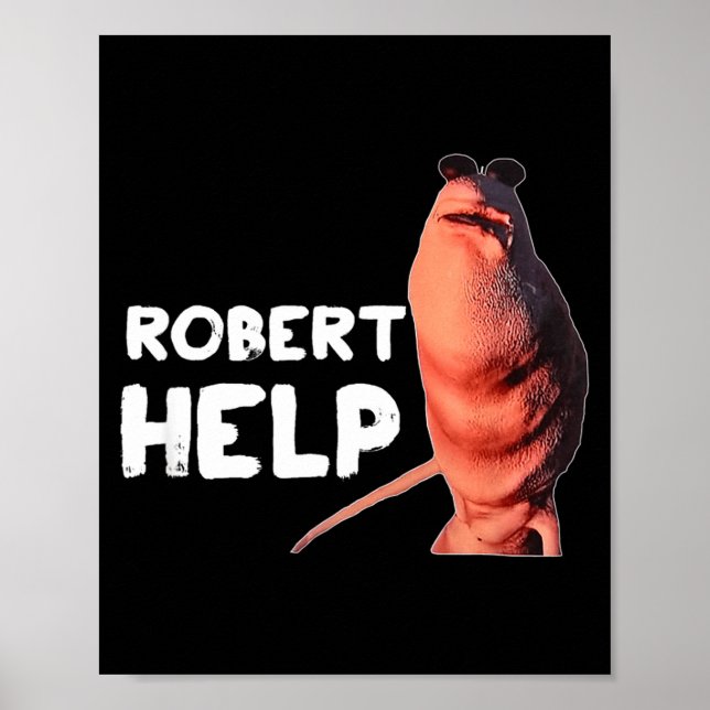 Marcus The Worm Meme Funny Graphics Vrchat Robert  Poster (Framsidan)