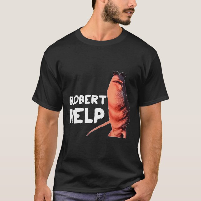 Marcus The Worm Meme Funny Graphics Vrchat Robert  T Shirt (Framsida)