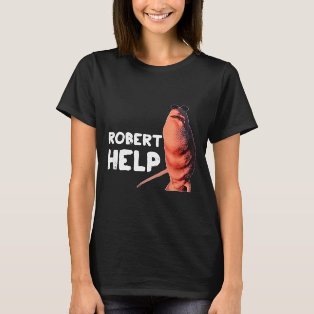 Marcus The Worm Meme Roliga Grafik Vrchat Robert  T Shirt (Framsida)