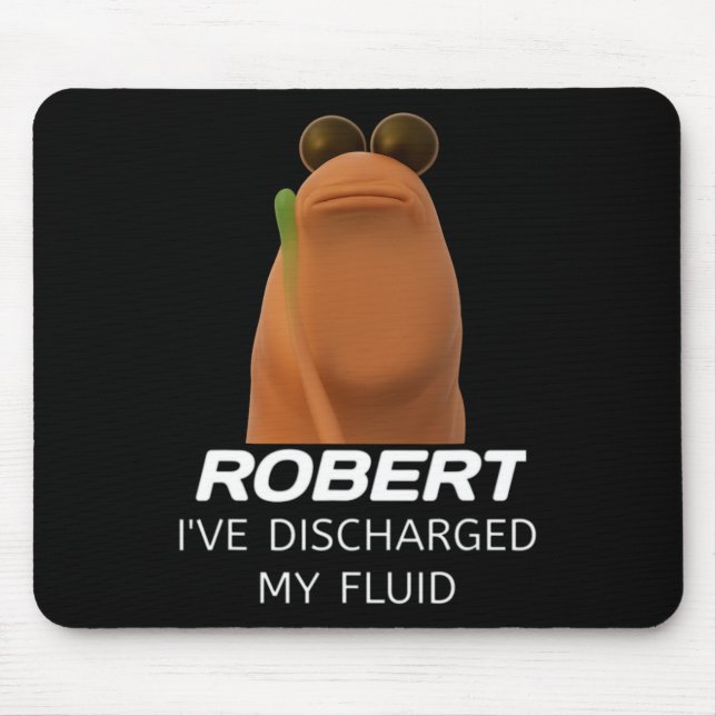 Marcus The Worm Robert Jag Har Tömmt Min Vätska Ga Musmatta (Framsidan)