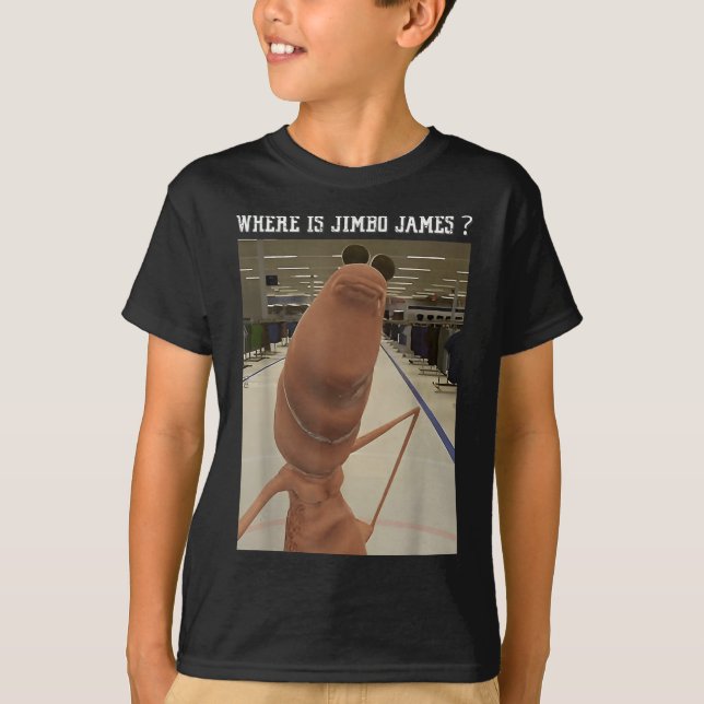 Marcus The Worm Var är Jimbo James Meme  T Shirt (Framsida)