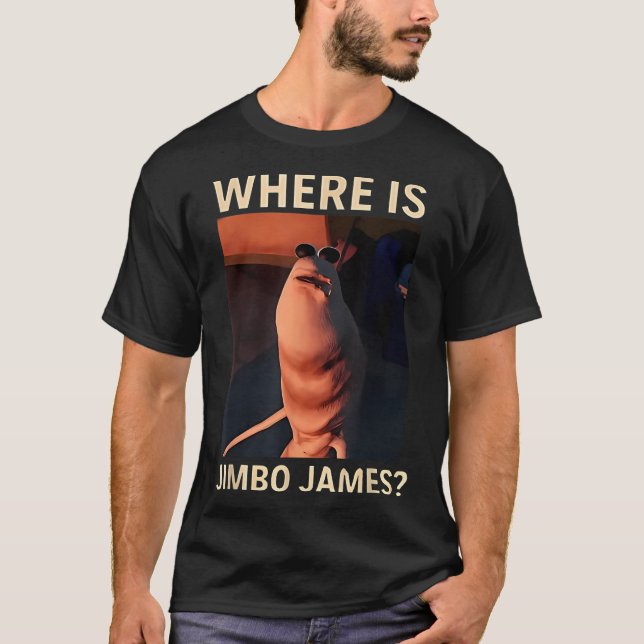 Marcus The Worm Where Is Jimbo James Funny Meme  T Shirt (Framsida)