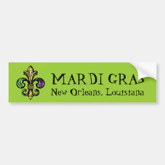 Mardi Fleur de Gras Bildekal