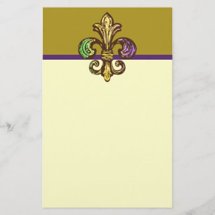 Mardi Fleur de Gras Brevpapper