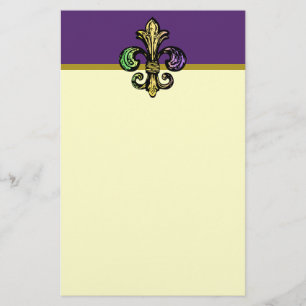 Mardi Fleur de Gras Brevpapper
