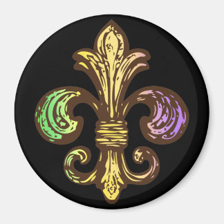 Mardi Fleur de Gras Magnet