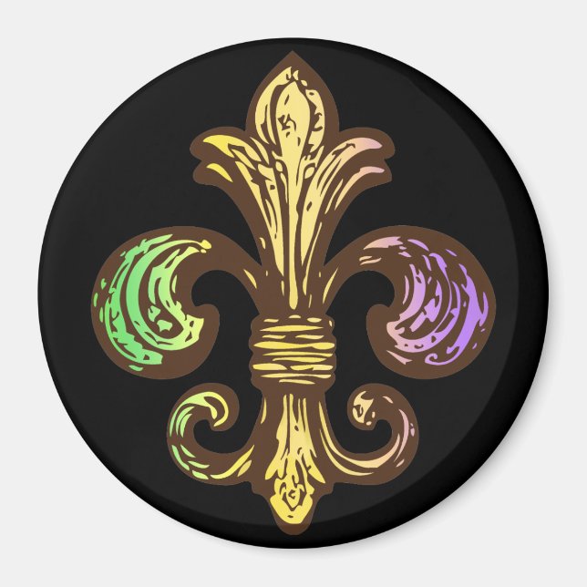 Mardi Fleur de Gras Magnet (Framsidan)