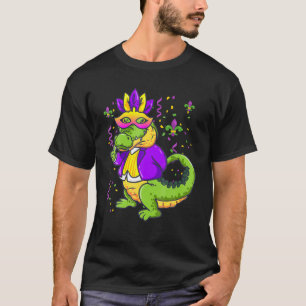 Mardi Grad Krokodiler 3 Krokodiler Funny Mardi Gra T Shirt