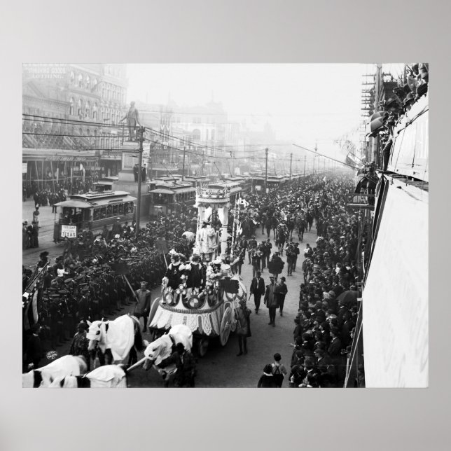 Mardi Gras 1900 Poster (Framsidan)