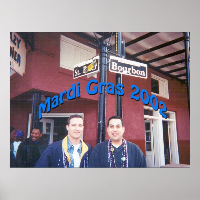 Mardi Gras 2002 Poster (Framsidan)