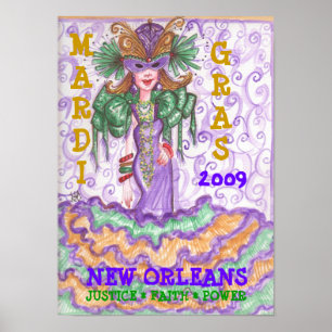 Mardi Gras 2009 affisch