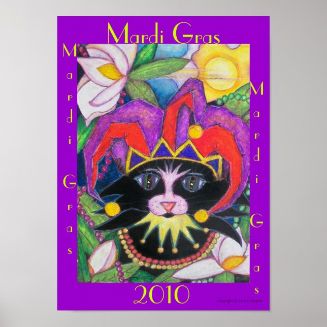 Mardi Gras 2010 Mardi Gras Poster (Framsidan)