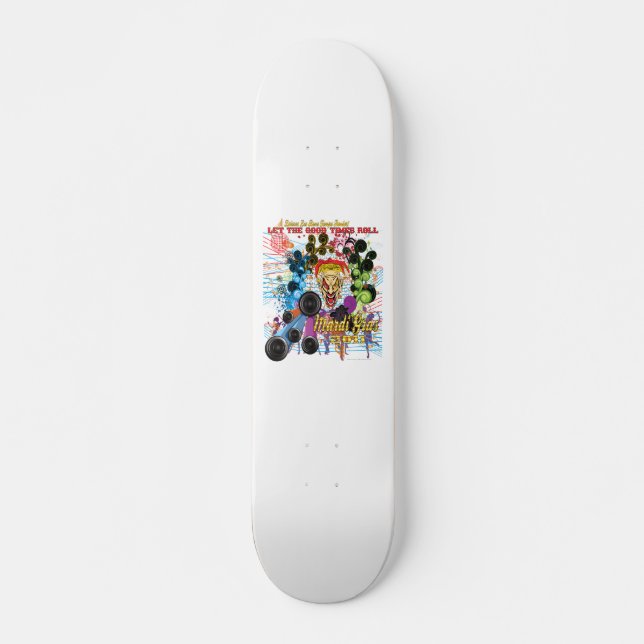 Mardi-Gras 2011 jokeren II Skateboard Bräda 21,5 Cm (Framsida)