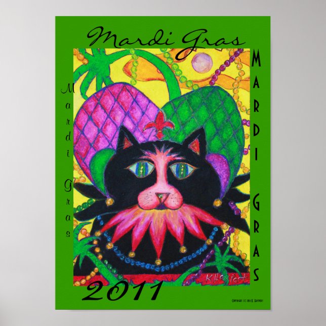 Mardi Gras 2011 Mardi Gras Poster (Framsidan)